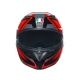 КАСКА AGV K3 -COMPOUND BLACK/RED