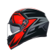 КАСКА AGV K3 -COMPOUND BLACK/RED