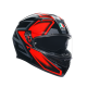 КАСКА AGV K3 -COMPOUND BLACK/RED