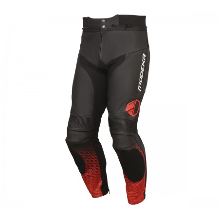 Кожени Мото Панталони Yron Black/Red Кожени Мото Панталони Yron Black/Red