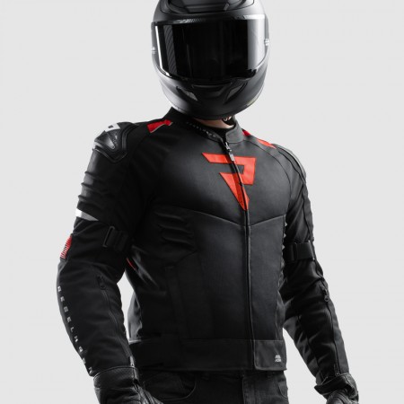Текстилно мото яке REBELHORN VANDAL 2 AIR BLACK/RED