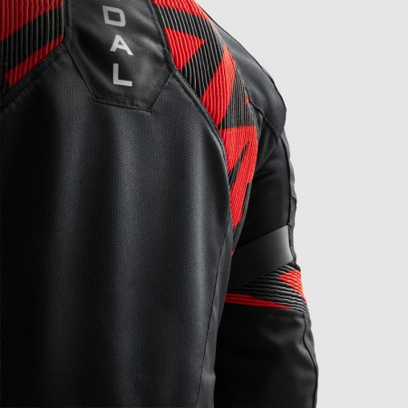 Текстилно мото яке REBELHORN VANDAL 2 AIR BLACK/RED