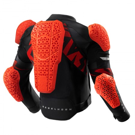 Текстилно мото яке REBELHORN VANDAL 2 AIR BLACK/RED