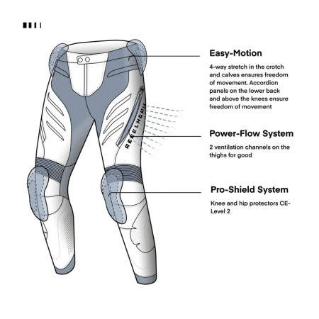 Кожен панталон Rebelhorn Veloce Кожен панталон Rebelhorn Veloce