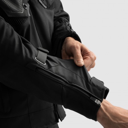 Текстилно мото яке Rebelhorn Borg 2 - Черен