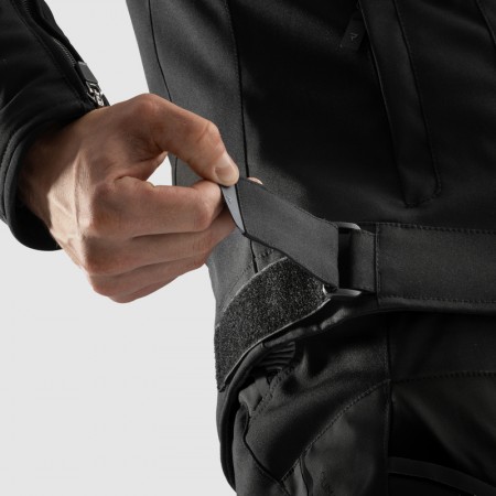 Текстилно мото яке Rebelhorn Borg 2 - Черен