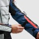 Текстилно яке REBELHORN CUBBY-V-BLUE/GREY/RED