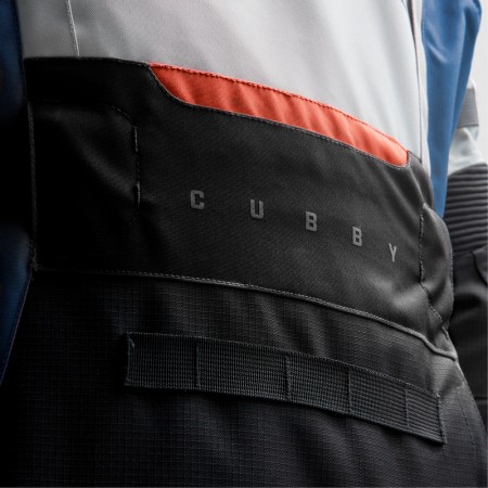 Текстилно яке REBELHORN CUBBY-V-BLUE/GREY/RED
