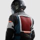 Текстилно яке REBELHORN CUBBY-V-BLUE/GREY/RED