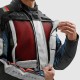 Текстилно яке REBELHORN CUBBY-V-BLUE/GREY/RED