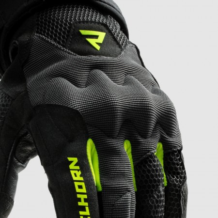 Текстилни ръкавици Rebelhorn Core Black/Yellow