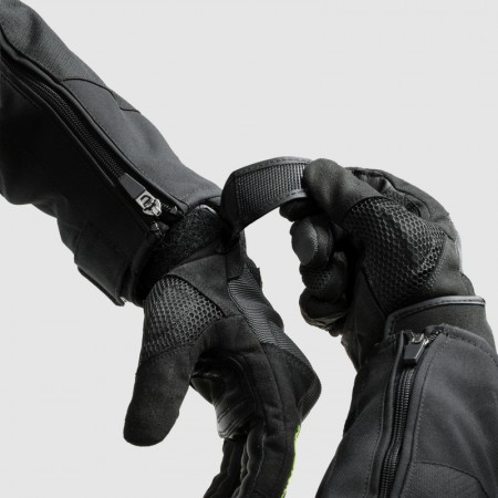 Текстилни ръкавици Rebelhorn Core Black/Yellow