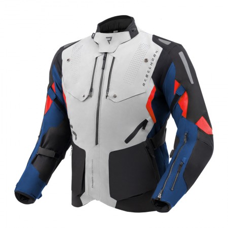 Текстилно яке Rebelhorn Hiker 4 Light Grey Blue Red