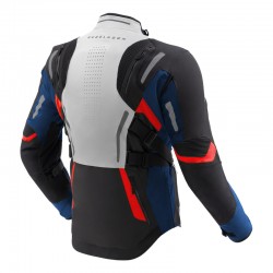 Текстилно яке Rebelhorn Hiker 4 Light Grey Blue Red