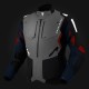 Текстилно яке Rebelhorn Hiker 4 Light Grey Blue Red