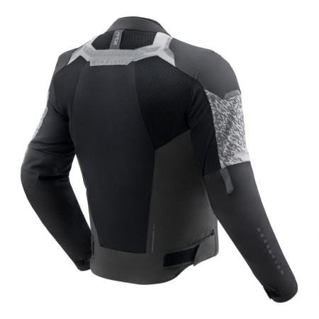 Текстилно яке REBELHORN JAX-TJ BLACK/GREY