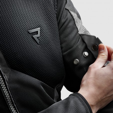 Текстилно яке REBELHORN JAX-TJ BLACK/GREY