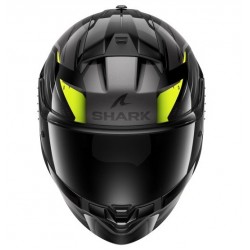 Каска SHARK RIDILL 2 BERSEK BLACK/GREY/YELLOW FLUO
