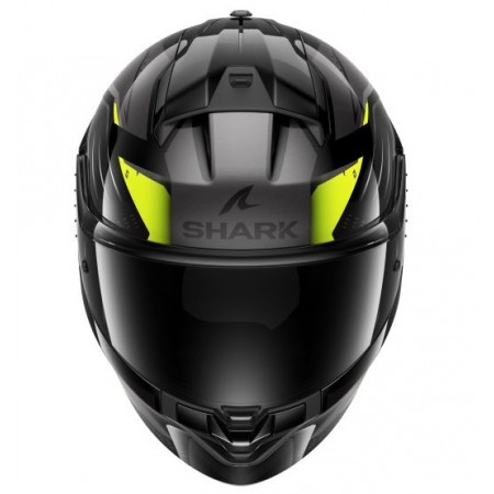 Каска SHARK RIDILL 2 BERSEK BLACK/GREY/YELLOW FLUO