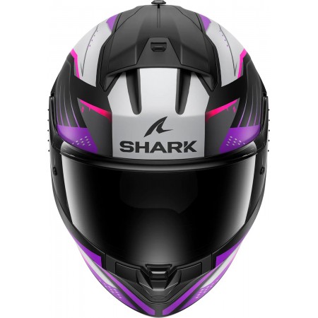 Каска SHARK RIDILL 2 BERSEK BLACK/WHITE/PINK
