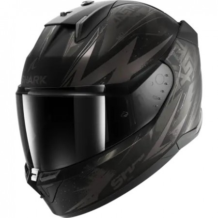 Каска SHARK D-SKWAL 3 BLAST-R MATT BLACK/GREY Каска SHARK D-SKWAL 3 BLAST-R MATT BLACK/GREY