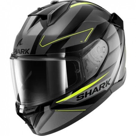 Каска SHARK D-SKWAL 3 SIZLER GLOSS BLACK/GREY/YELLOW FLUO Каска SHARK D-SKWAL 3 SIZLER GLOSS BLACK/GREY/YELLOW FLUO
