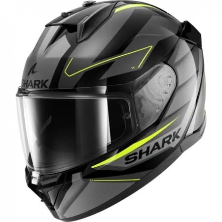 Каска SHARK D-SKWAL 3 SIZLER GLOSS BLACK/GREY/YELLOW FLUO Каска SHARK D-SKWAL 3 SIZLER GLOSS BLACK/GREY/YELLOW FLUO