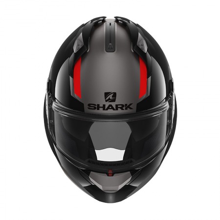 Каска SHARK EVO-GT SEAL BLACK/RED