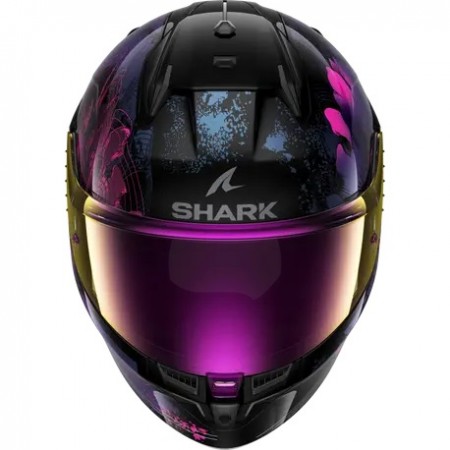 Каска SHARK D-SKWAL 3 LADY MAYFER GLOSS BLACK/VIOLET