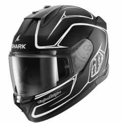 Каска SHARK D-SKWAL 3 DRONE BLACK/WHITE MATT