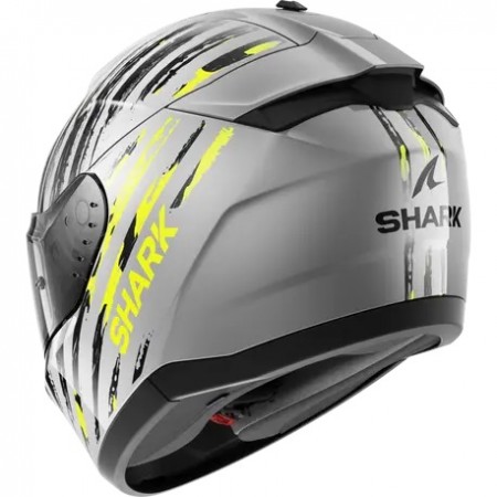 Каска SHARK RIDILL 2 ASSYA GLOSS GREY/BLACK/YELLOW FLUO Каска SHARK RIDILL 2 ASSYA GLOSS GREY/BLACK/YELLOW FLUO