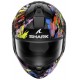 Каска SHARK RIDILL 2 RAGING BEAST Black Violet Yellow