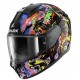 Каска SHARK RIDILL 2 RAGING BEAST Black Violet Yellow