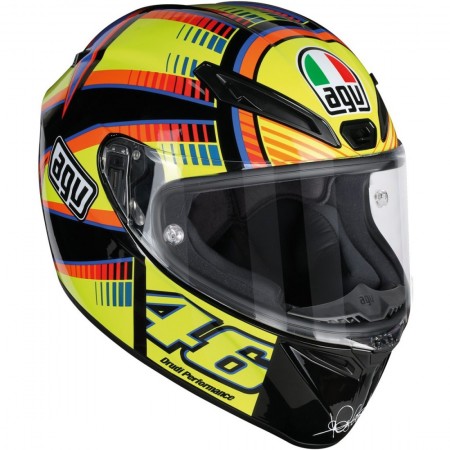 Каска AGV VELOCE S ROSSI SOLELUNA