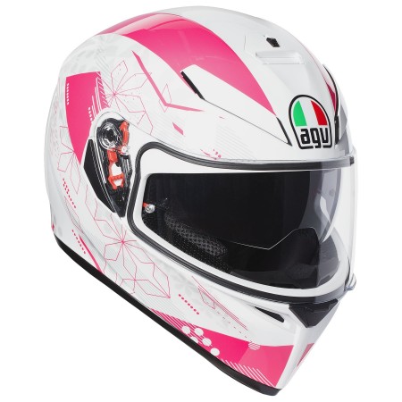 КАСКА AGV K3 SV IZUMI WHITE/PINK