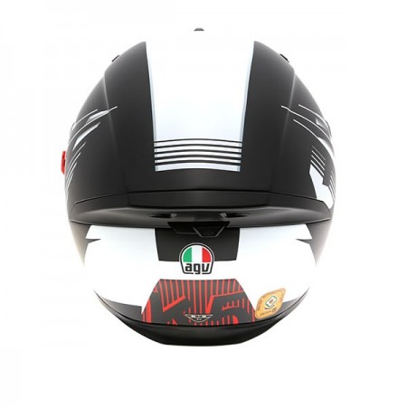 Каска AGV K5 DARKSTORM BLACK/RED