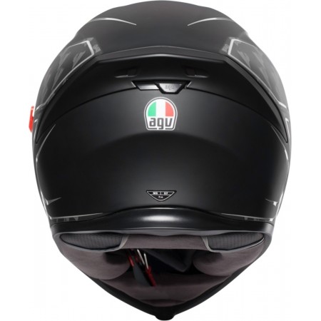 Каска AGV K5-S TORNADO MATT BLACK/SILVER