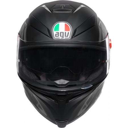 Каска AGV K5-S TORNADO MATT BLACK/SILVER