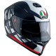 Каска AGV K5 DARKSTORM BLACK/RED