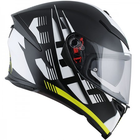 Каска AGV K5 DARKSTORM BLACK/YELLOW