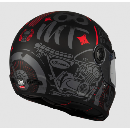 Каска MT JARAMA SV ART E5 MATT