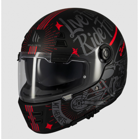 Каска MT JARAMA SV ART E5 MATT