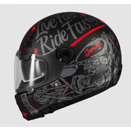 Каска MT JARAMA SV ART E5 MATT