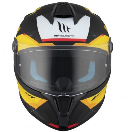 Каска MT TARGO S KAY B3 MATT BLACK/YELLOW Каска MT TARGO S KAY B3 MATT BLACK/YELLOW