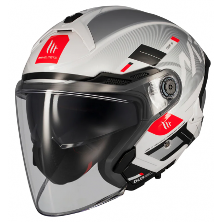 Скутер каска MT COSMO SV SILENCE A2 GREY GLOSS Скутер каска MT COSMO SV SILENCE A2 GREY GLOSS