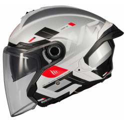 Скутер каска MT COSMO SV SILENCE A2 GREY GLOSS