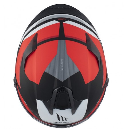 Каска MT TARGO S KAY B5 MATT BLACK/RED