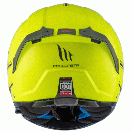 Отваряема каска MT ATOM 2 SV A3 FLUO YELLOW