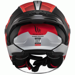 Скутер каска MT COSMO SV CRUISER B5 RED Скутер каска MT COSMO SV CRUISER B5 RED