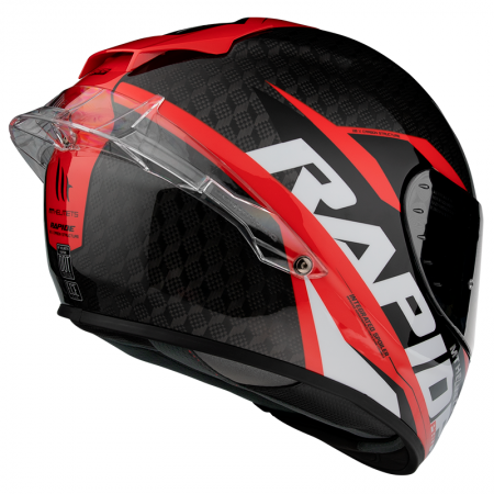 КАСКА MT RAPIDE PRO CARBON C5 GLOSS RED